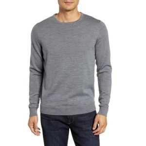 NORDSTROM MEN'S SHOP Crewneck Merino Wool Sweater